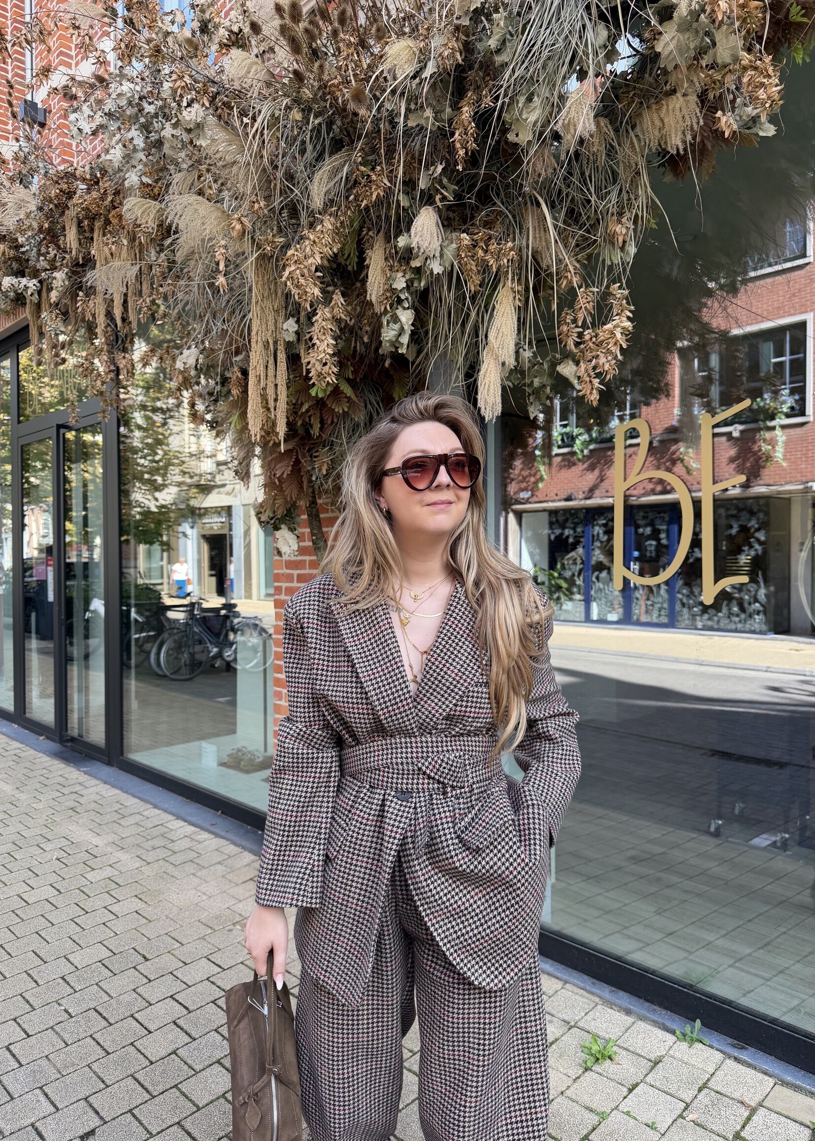 Rilica ruit blazer - Multi color