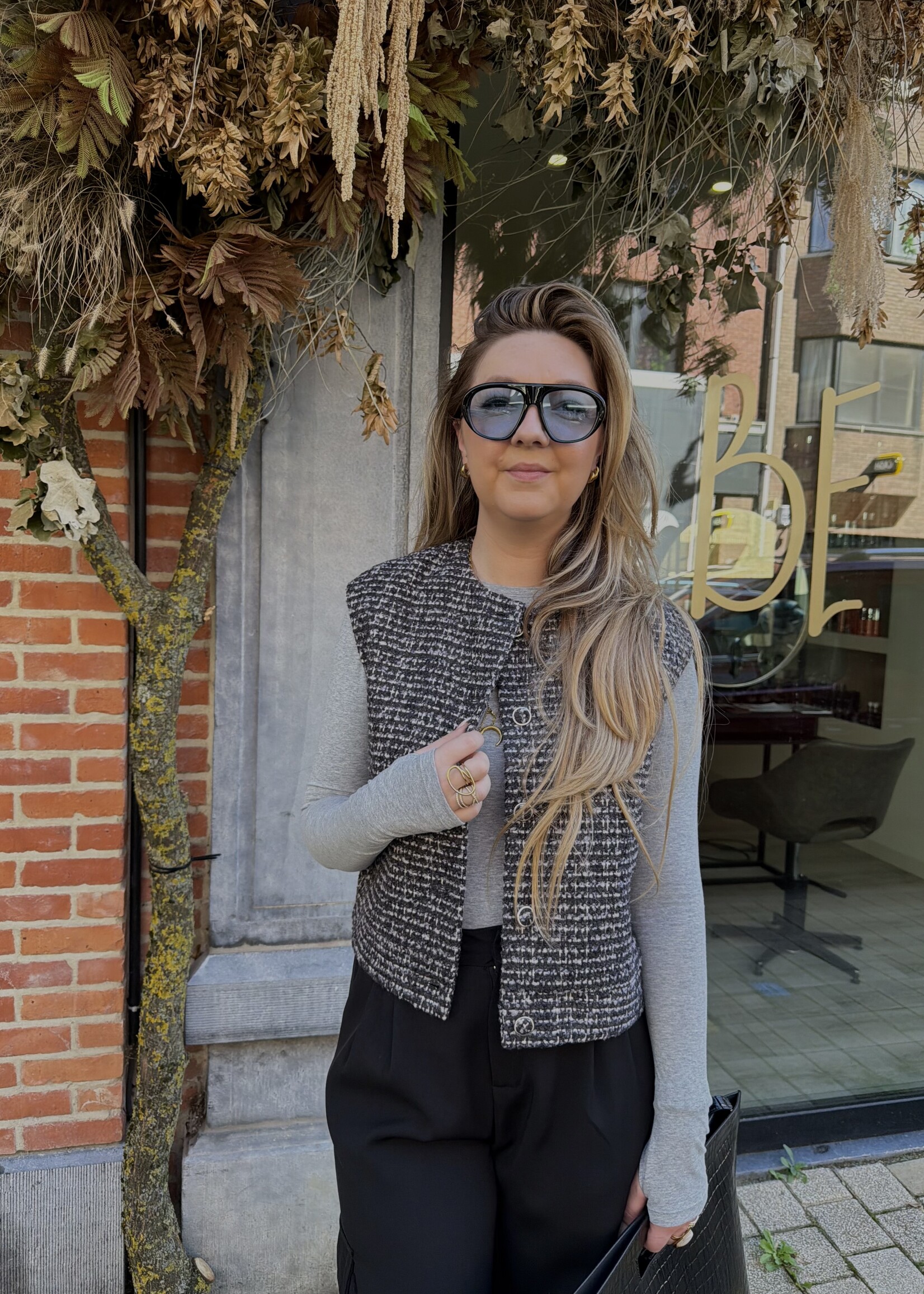 BY Dabye waistcoat - Grey