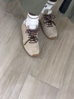 Bay sneaker - Beige/Bordaux