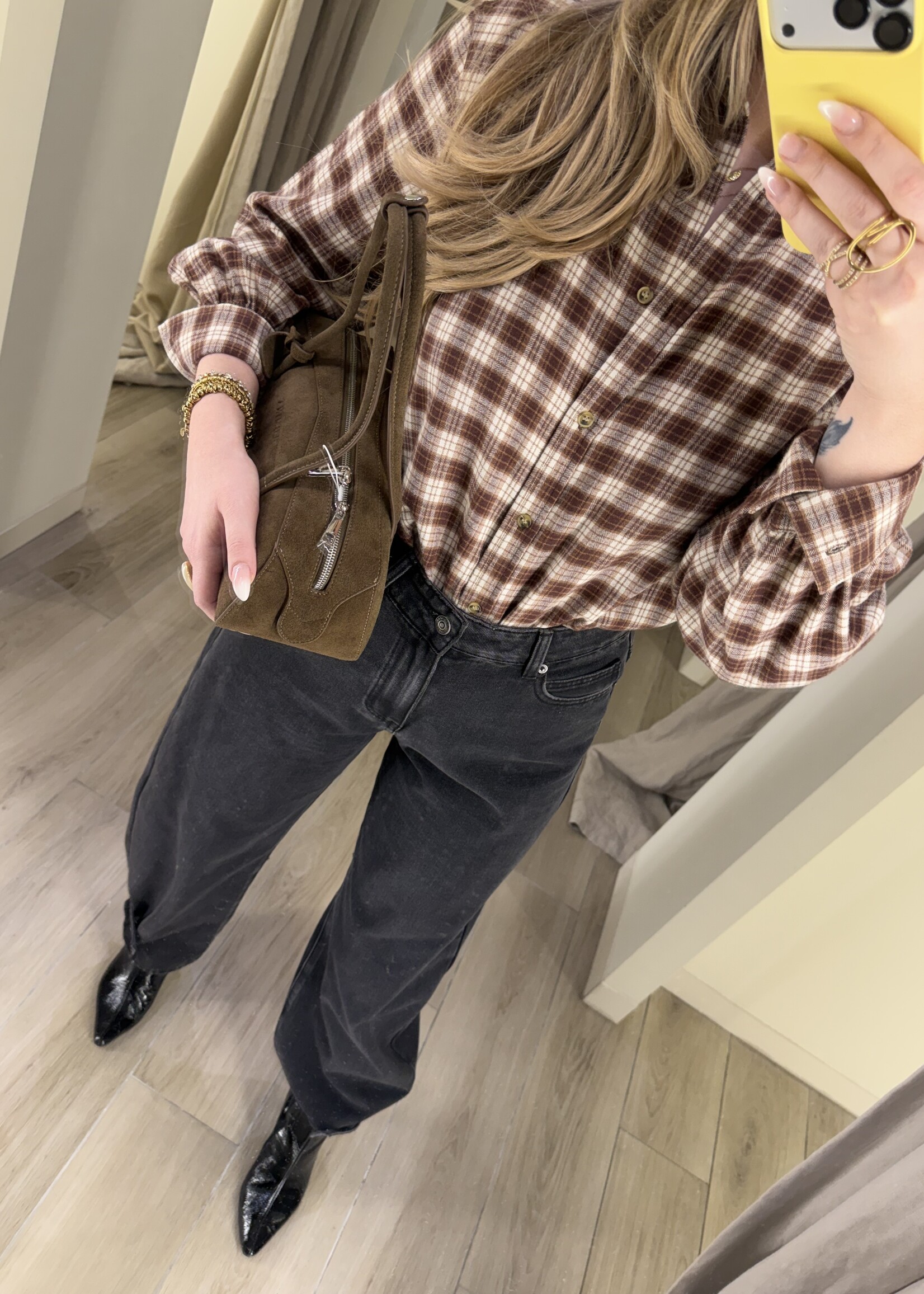 BY Ipanic shirt - Brich check