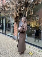 FOREVER IN THE FAST LANE - brown trench coat