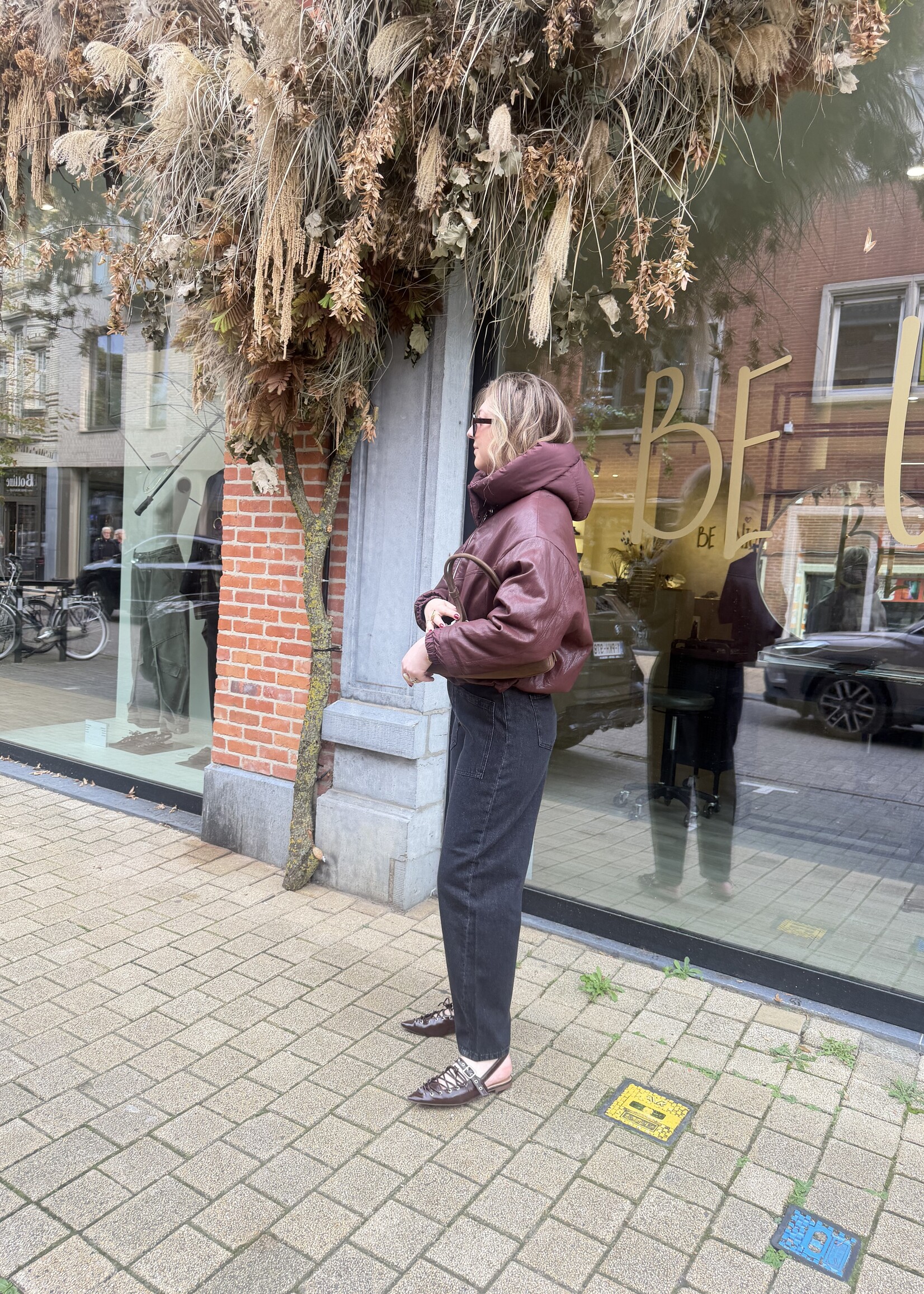 BY Kizion barrel jeans - Grey