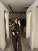 Kristien shirt - Green check