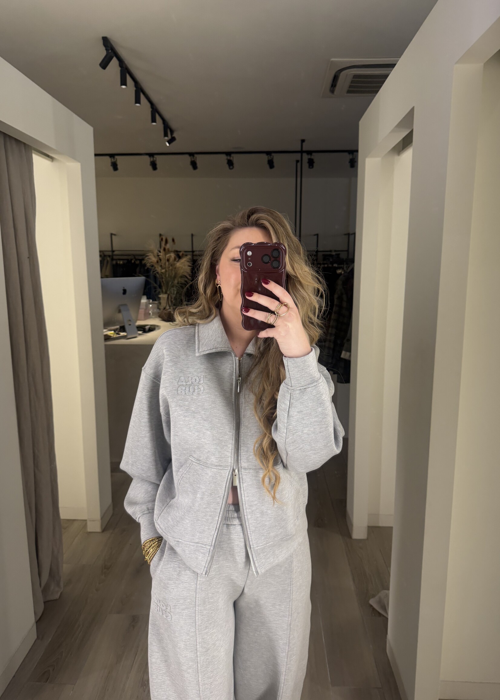 Lois zip through - Grey