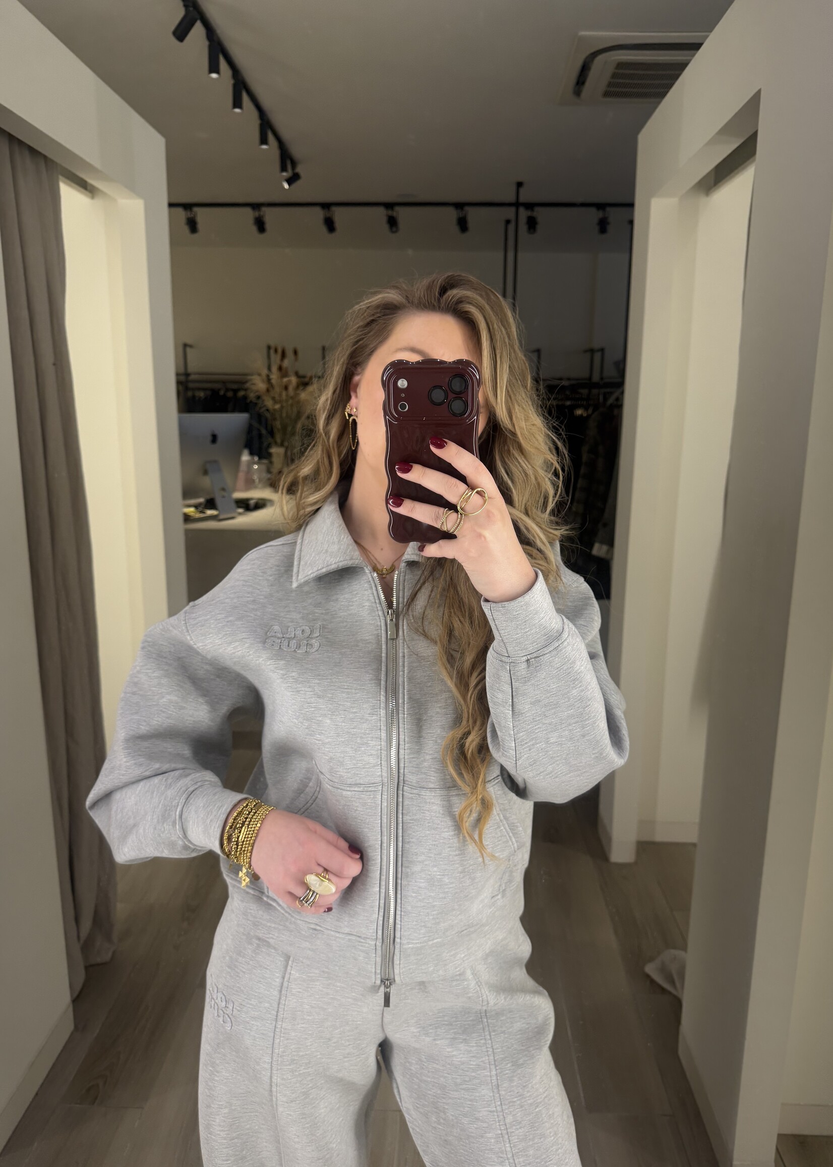Lois zip through - Grey