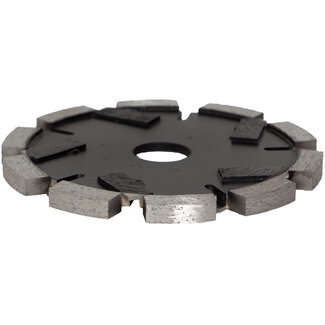 Pristis 125/22,2x8,5mm Pristis cementvoegenfrees zwart