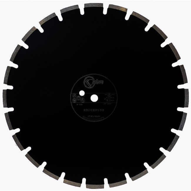 Pristis 400/15,88mm Pristis Brickplus 13mm Segm. baksteen zwart