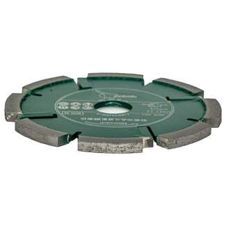 Pristis 125/22,2x8,0mm Pristis Cementvoegenfrees slijtvast groen