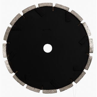Pristis 230/22,2x8,5mm Pristis cementvoegenfrees zwart