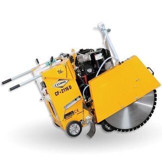 Cedima Vloerenzaag CF-2116D Diesel 15,4KW maxim.300mm zgdiepte