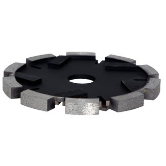 Pristis 125/22,2x10,0mm Pristis cementvoegenfrees zwart