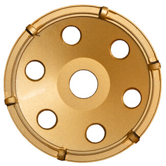 Pristis 125/22,2mm Pristis komschijf Poxy PKD segm. goud Klein