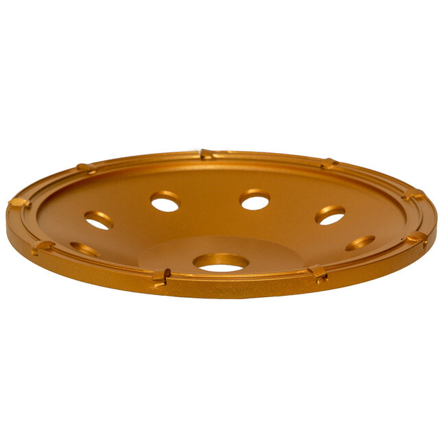 Pristis 180/22,2mm Pristis komschijf Poxy PKD segm. goud Klein