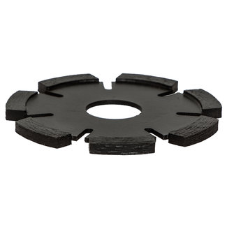 Pristis 085/22,2x5,0mm Pristis cementvoegenfrees zwart