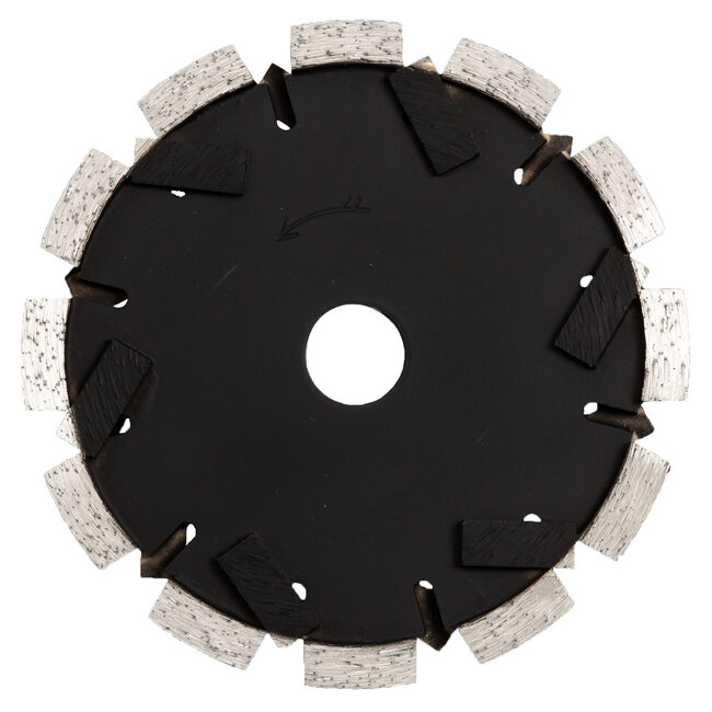 Pristis Diamantzaag-125/22,2x6,0mm Pristis cementvoegenfrees zwart