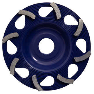 Pristis 125/22,2mm Pristis komschijf C-segment EPOXY nachtbl.(8)