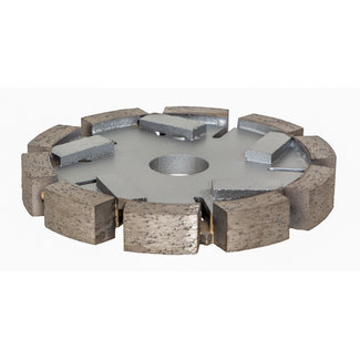 Pristis 115/22,2x16,0mm Pristis Betonfrees v. vloerverwarming zilver