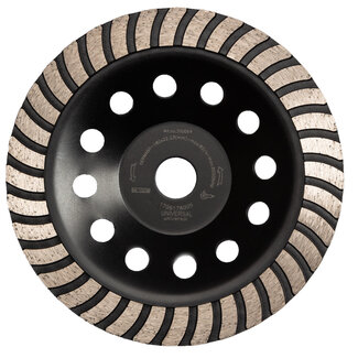 Pristis 180/22,2mm Pristis komschijf TURBO ECO BLACK