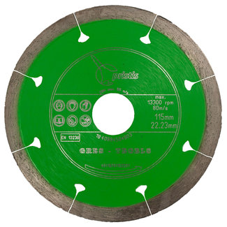 Pristis 115/22,2mm x 1,5mm Gres-Joint-Segm. keramiek tegels groen