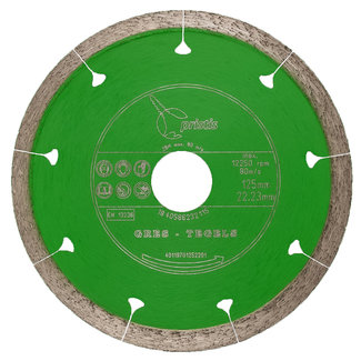 Pristis 125/22,2 x 1,5mm Gres-Joint-Segm. keramiek tegels groen