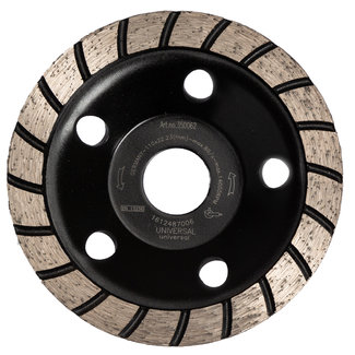 Pristis 110/22,2mm Pristis komschijf TURBO ECO BLACK