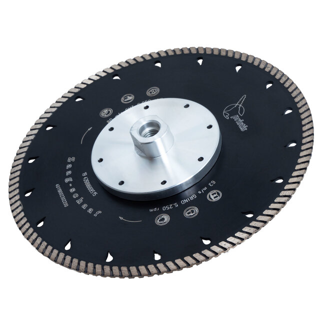 Pristis 230/22,2mm Pristis Schaaf-Zaag 2.8x9 M14 bondigflens