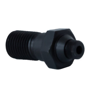 Verloop 5/4"bui x R1/2"bui gezwart