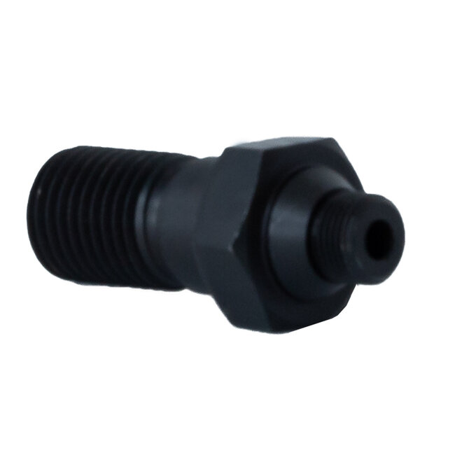 Verloop 5/4"bui x R1/2"bui gezwart