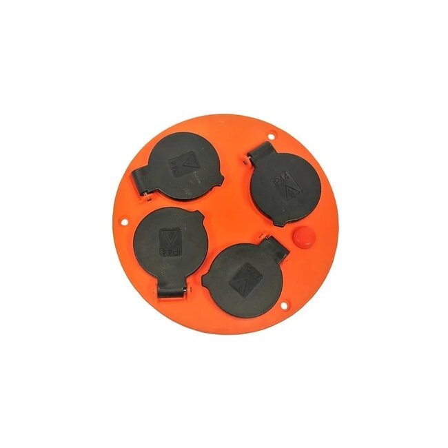 Kabelhasp.QwattPro EZ Winder 40 mtr neopr3x2,5qmm ZWART