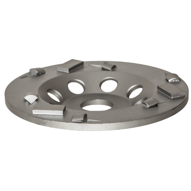 Pristis 125/22,2mm Pristis komschijf  combi PKD / diamant zilver