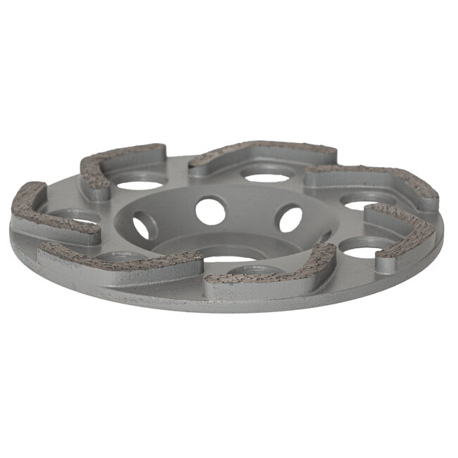 Pristis 125/22,2mm Pristis komschijf airjet Grijs