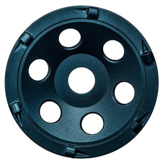 Pristis 125/22,2mm Pristis komschijf PKD blauw