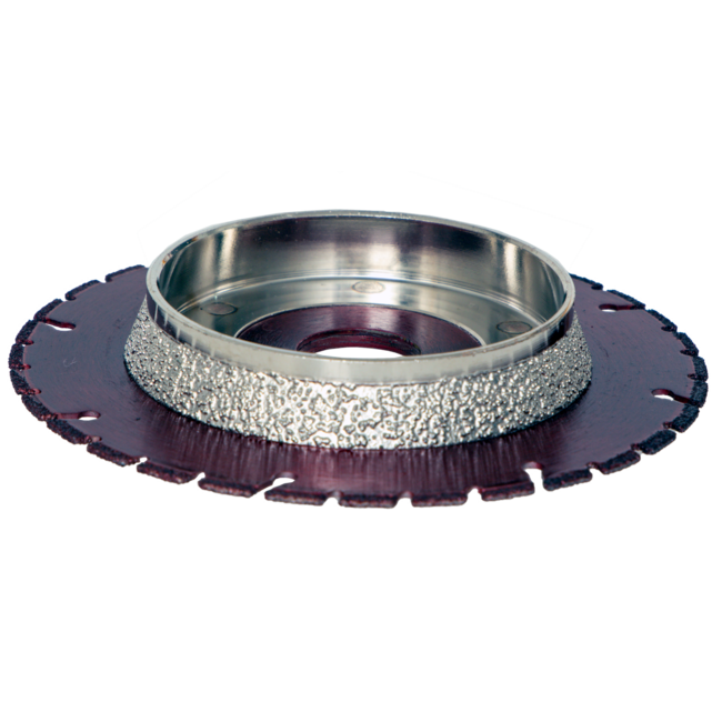 Pristis 125/22,2mm PVC/PE/Rioolbuis zagen en verzinken