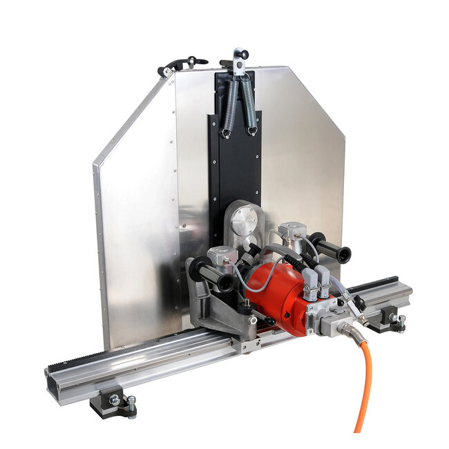 Weka Hoog frequent Wandzaag Weka WS75HF Frida incl 1xrails 218cm+kap 750mm+remote+frequentieregelbox