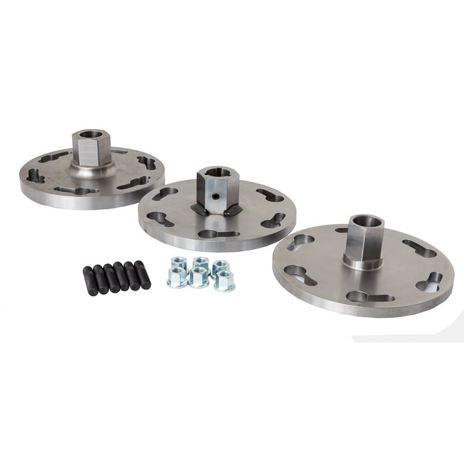 Pristis Bajonetflens 5/4 UNC met bajonet opnamegaten SW41