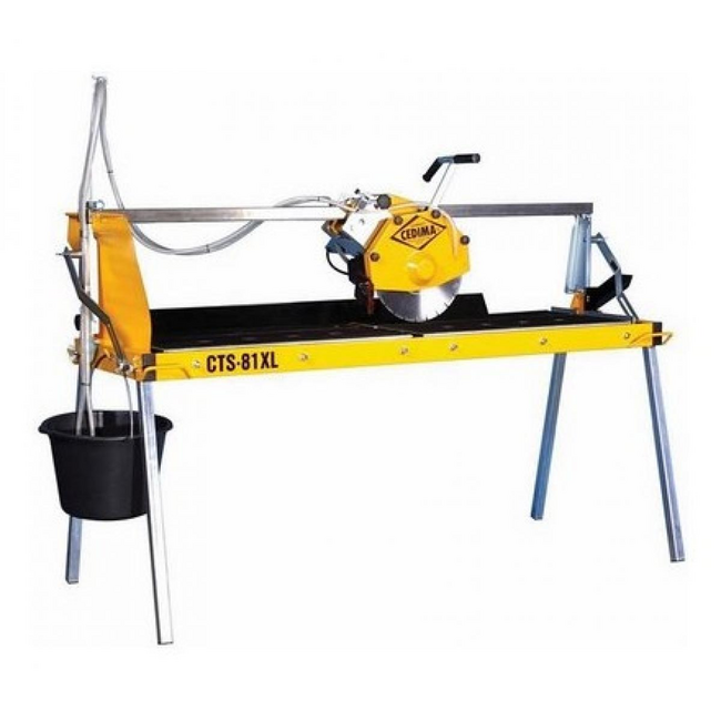 Cedima Steenzaagmach. CTS-81 XL 230V-2,2Kw,400 zgbld: 130mm zgdiept