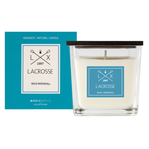 Lacrosse candle WILD WATERFALL 8X8 Lacrosse candle WILD WATERFALL 8X8