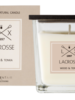 Lacrosse scented candle WOOD&TONKA 8X8