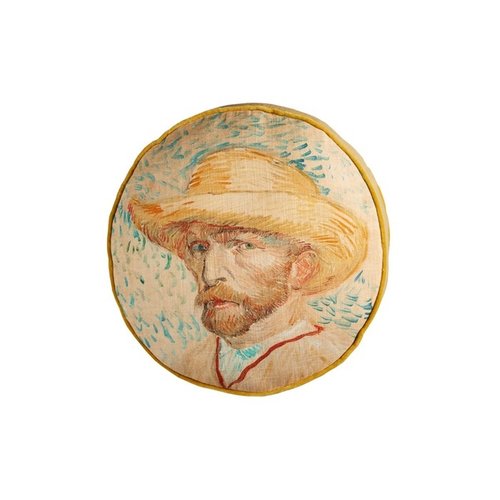 Beddinghouse x Van Gogh Museum Beddinghouse x Van Gogh Museum Self Portrait Cushion - 40x40 cm - Natural