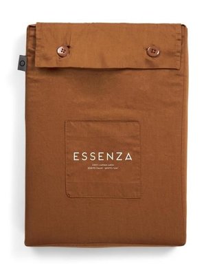 Essenza Minte Duvet cover2p set 240x220+2/60x70Leather brown