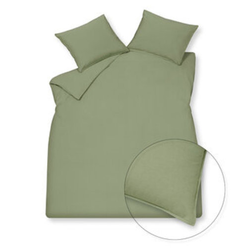 Vandyck Washed cotton smoke green 140x220 Vandyck Washed cotton smoke green 140x220