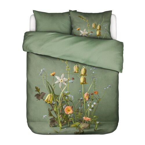 Ficaria Duvet cover2p set 240x220+2/60x70Greenish