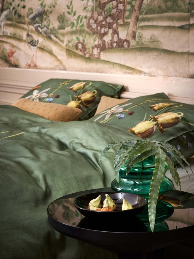 Ficaria Duvet cover1p set 140x220+60x70Greenish