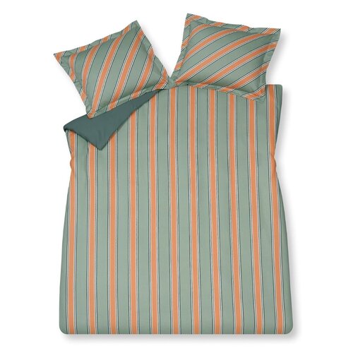 PREPPY STRIPEsmoke greenLits-jumeaux (240x200/220 + 2 slopen)