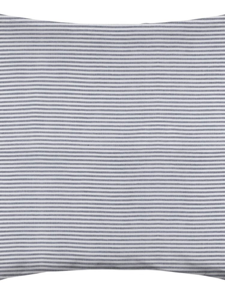 Linolux DBS Vintage Stripe white/anthra 140x260 cm