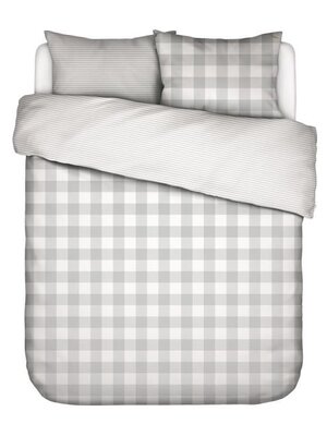 Chess Duvet cover1p set 140x220+60x70Grey