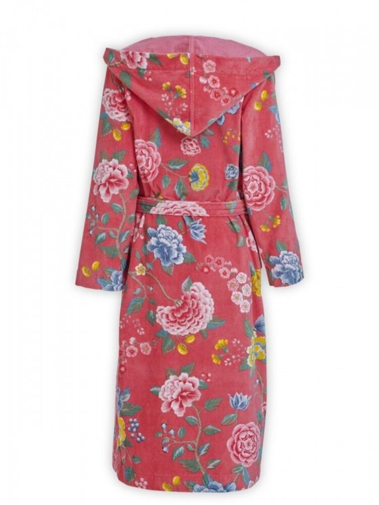 PiP Studio PIP Good Evening Bathrobe Coral LCoral