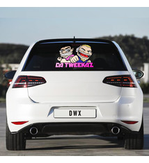 Cartoon Logo Carsticker
