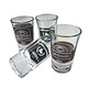 4x Wodka/Tweekameister Shotglasses