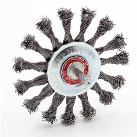 SIT Twisted Open Brush 70 x 10 mm, (Wire 0.50mm), Shaft 6mm